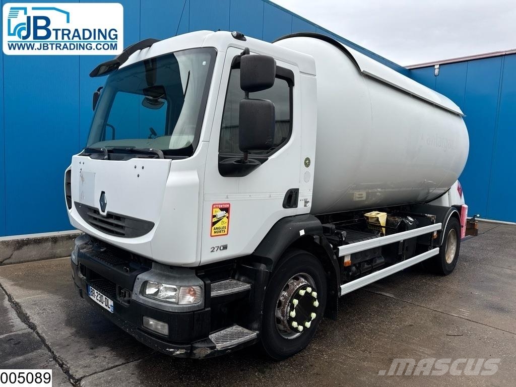 Renault Midlum 270 Dxi EURO 5, PTO, Telma, Robine, 18.710 Tankbilar