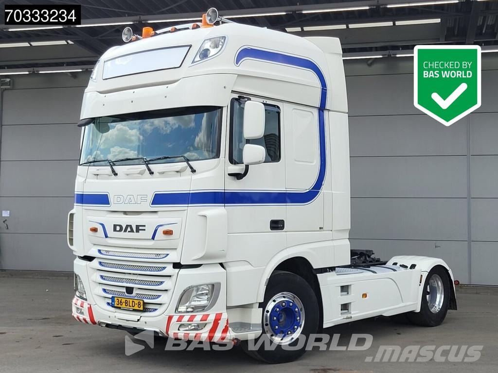 DAF XF 480 4X2 SSC NL-Truck 2x Tanks Standklima ACC Al وحدات الجر