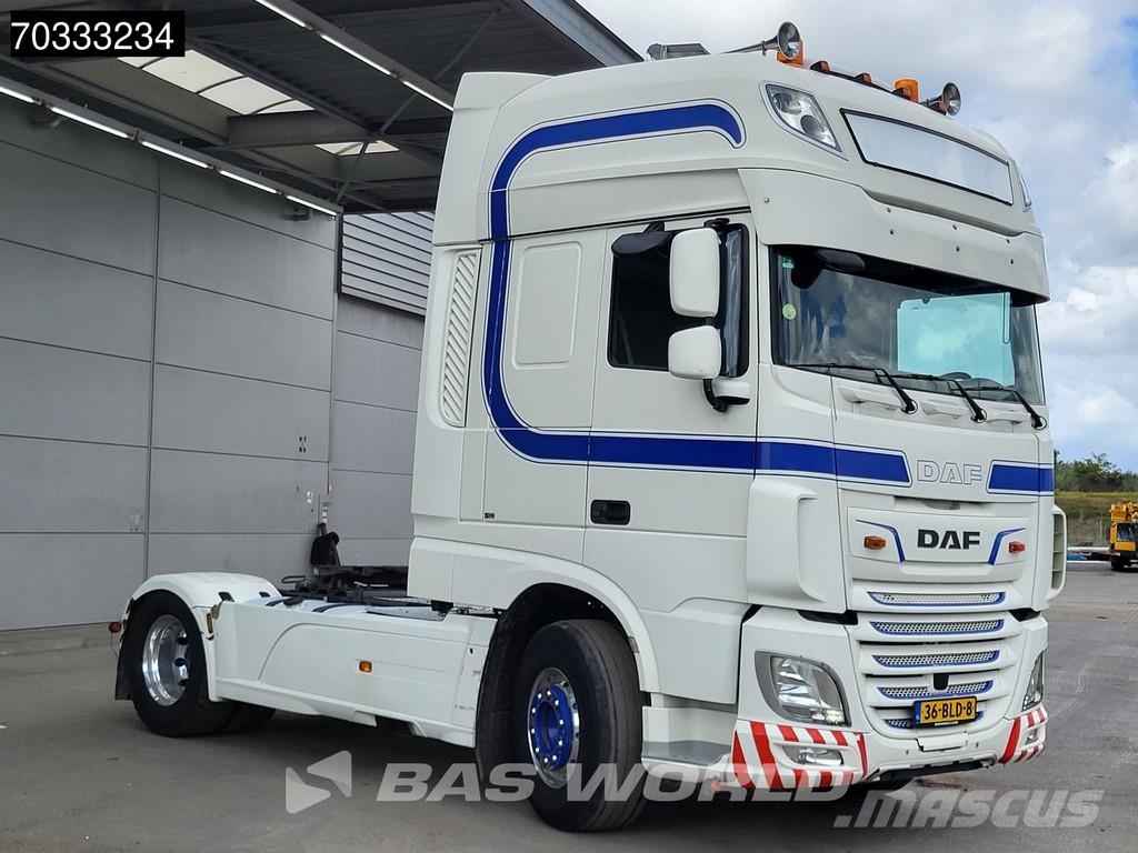 DAF XF 480 4X2 SSC NL-Truck 2x Tanks Standklima ACC Al وحدات الجر