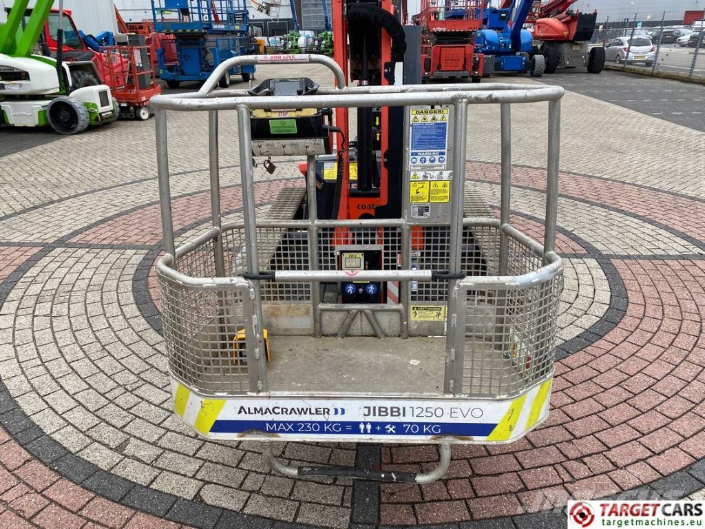 Almac Jibbi 1250 Evo Tracked Telescopic Boom Lift 1220cm Podnośniki teleskopowe