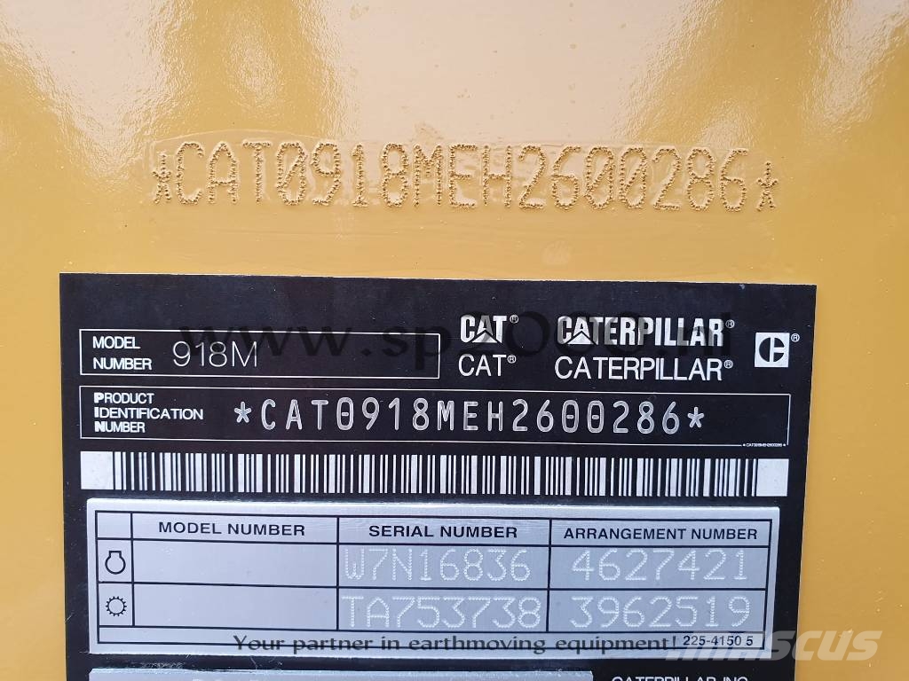CAT 918 M Hjullastere