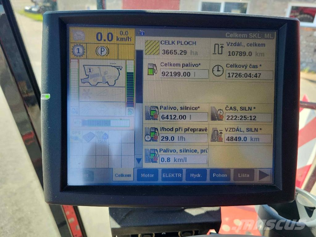 Case IH 9250 Axial Flow + MacDon FD 235 + trailer Cosechadoras combinadas