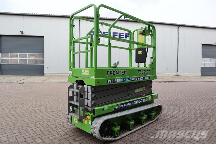 Fronteq FS0610T CE Declaration, 6.7m Working Height, 200kg Makasli platformlar