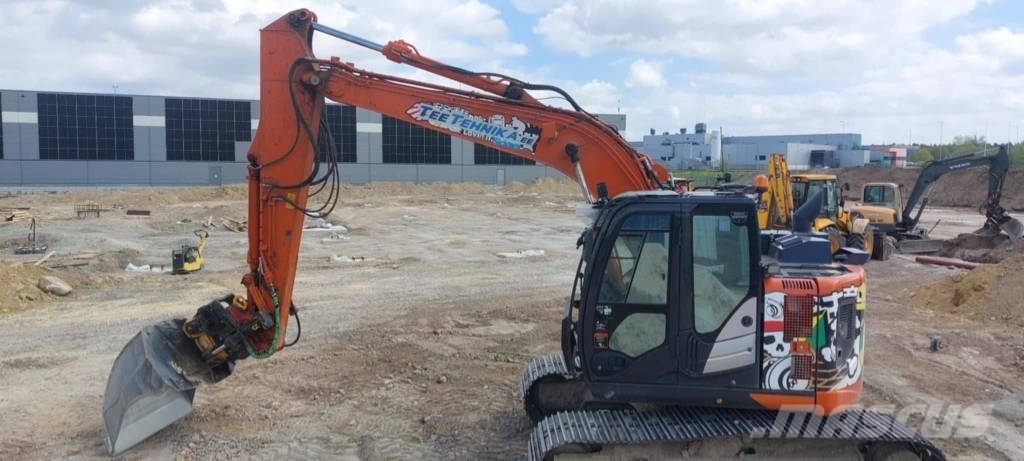 あっちん Hitachi ZX135US6 Excavator Specs and Dimensions - VeriTread