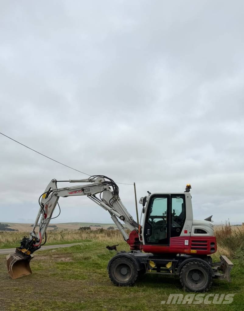 Takeuchi TB 295 W Gumikerekes kotrók