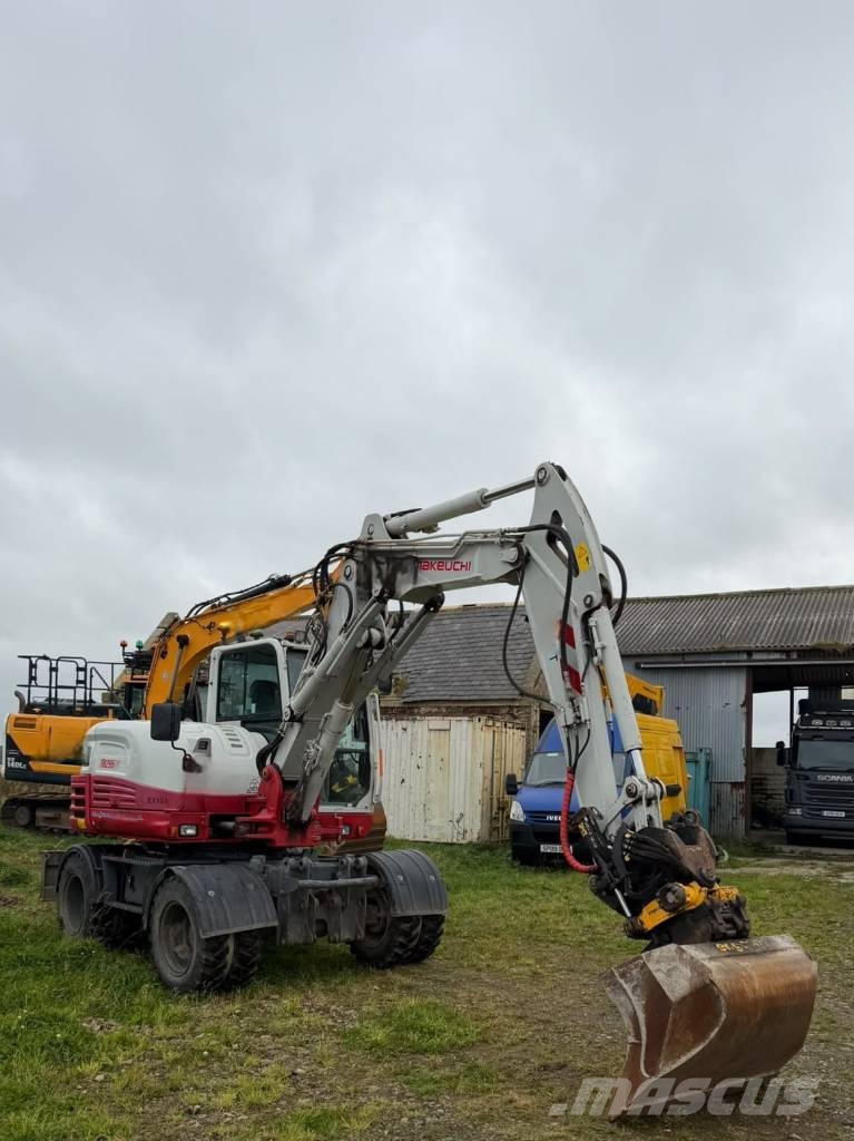 Takeuchi TB 295 W ENGCON Wheeled excavators