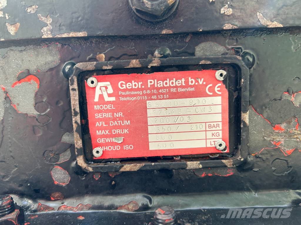 Pladdet S800 D Grapples