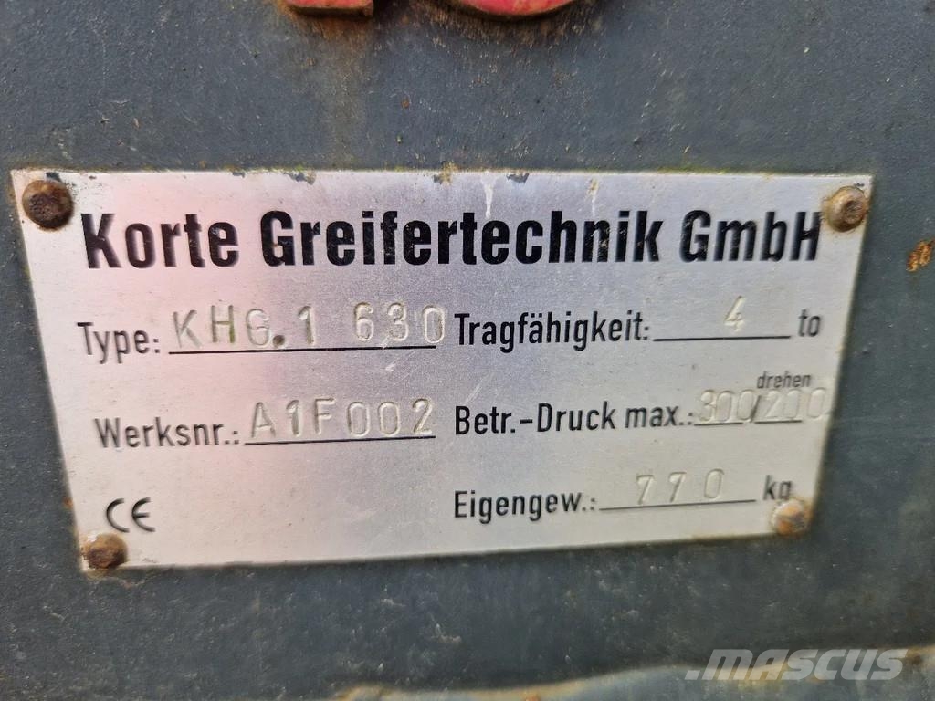 Atlas en O&K hydraulische bomenklemmen ملزمات بكرة