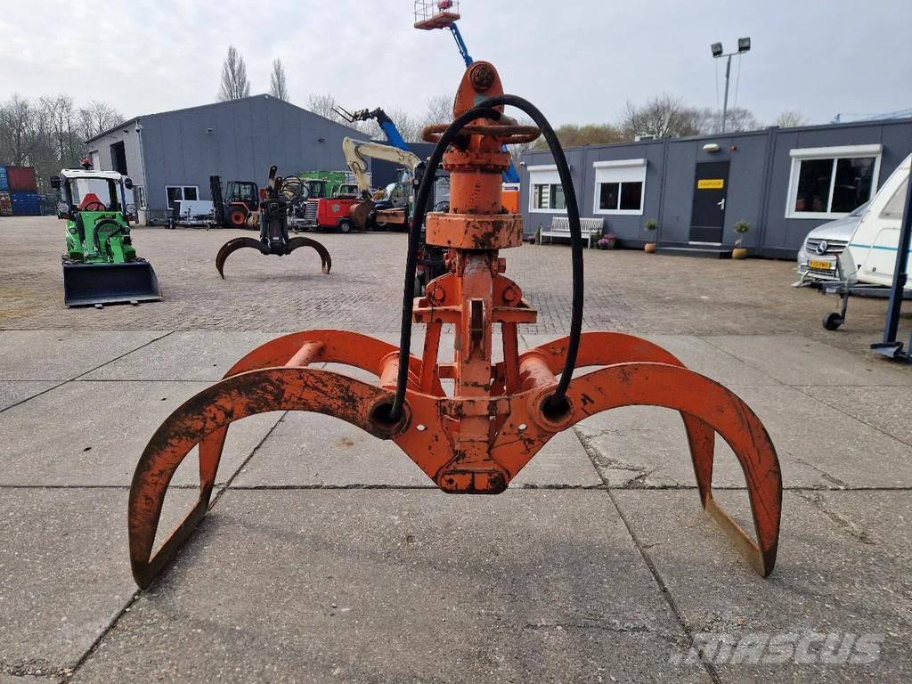 Atlas en O&K hydraulische bomenklemmen Abrazaderas de rodillo