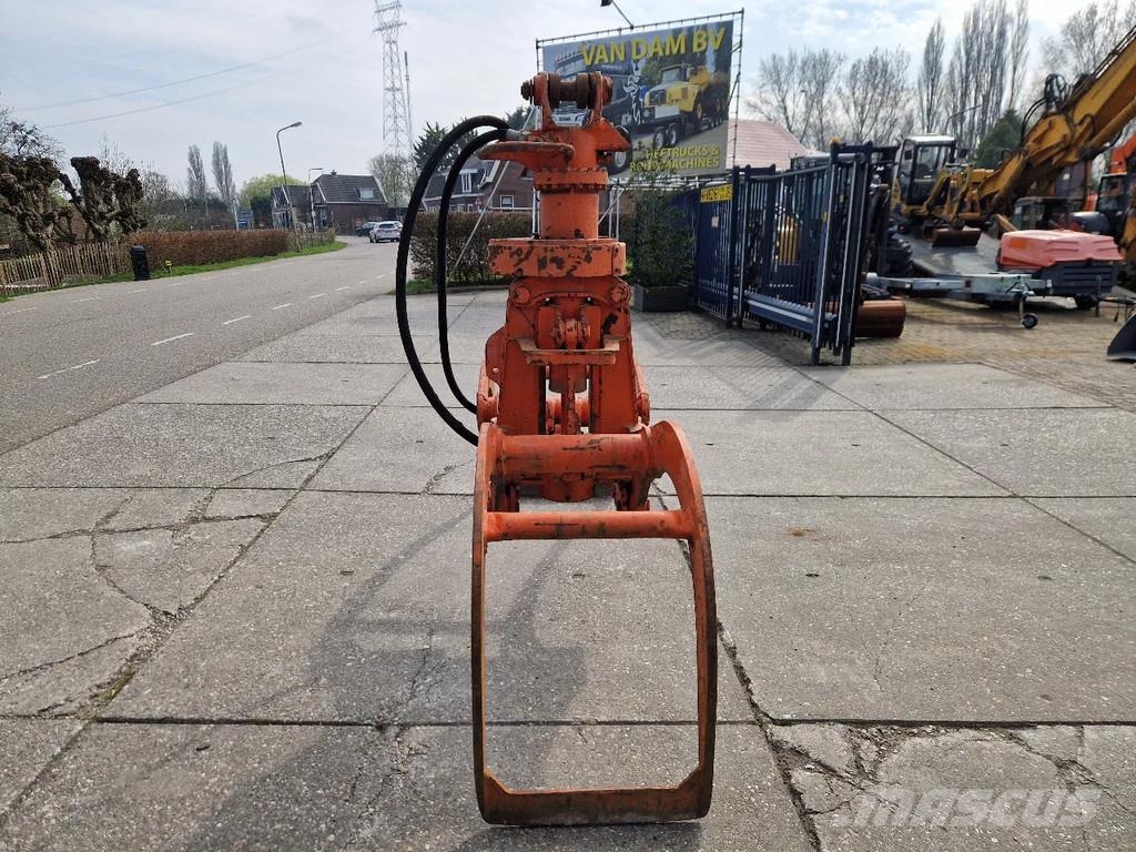 Atlas en O&K hydraulische bomenklemmen Abrazaderas de rodillo