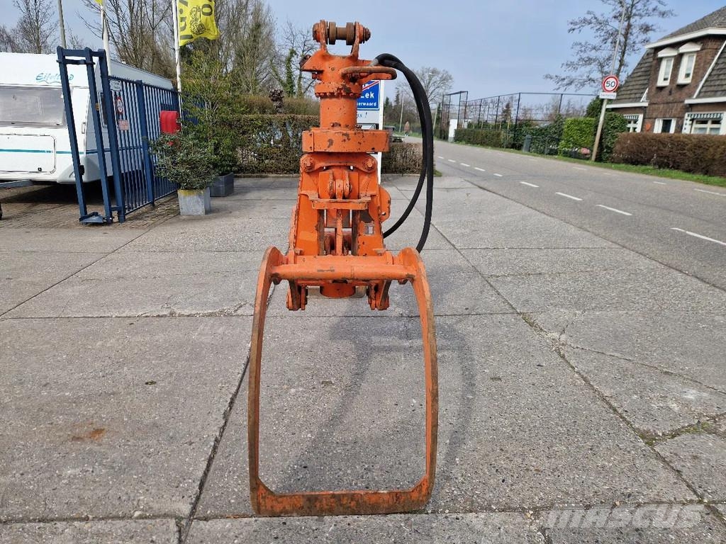 Atlas en O&K hydraulische bomenklemmen Abrazaderas de rodillo