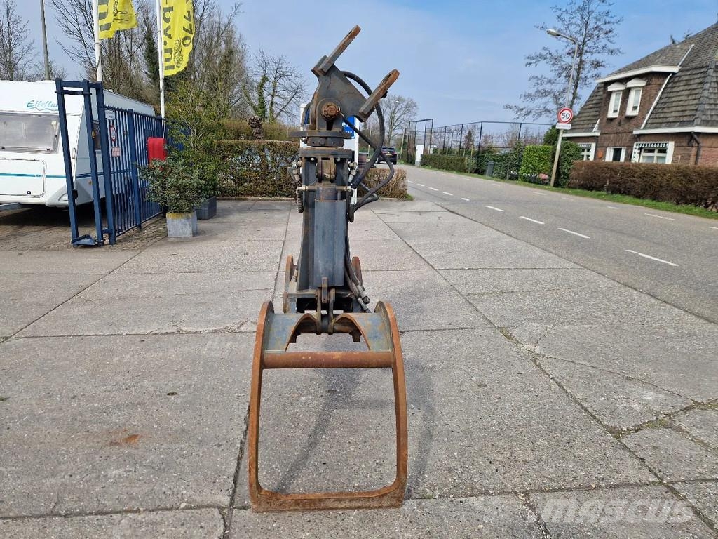 Atlas en O&K hydraulische bomenklemmen Abrazaderas de rodillo