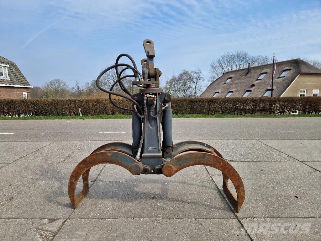 Atlas en O&K hydraulische bomenklemmen Abrazaderas de rodillo