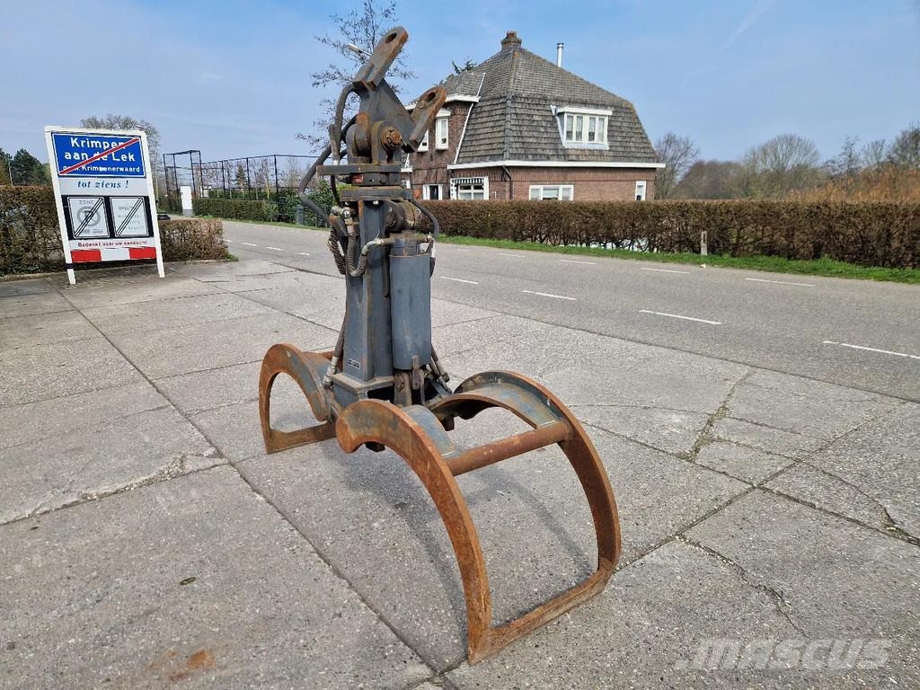 Atlas en O&K hydraulische bomenklemmen Abrazaderas de rodillo