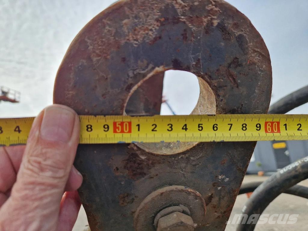 Atlas en O&K hydraulische bomenklemmen Abrazaderas de rodillo