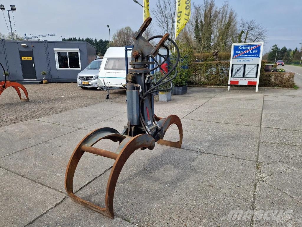 Atlas en O&K hydraulische bomenklemmen Abrazaderas de rodillo