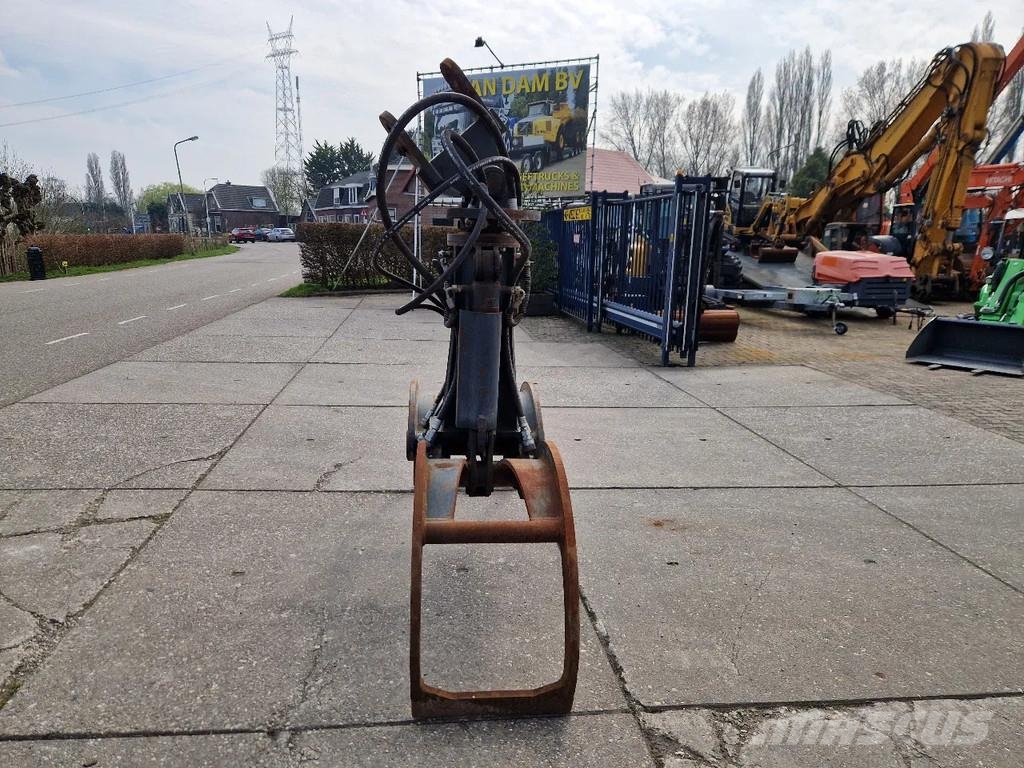 Atlas en O&K hydraulische bomenklemmen Abrazaderas de rodillo