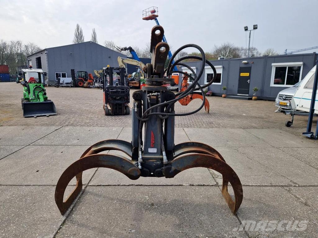 Atlas en O&K hydraulische bomenklemmen Abrazaderas de rodillo