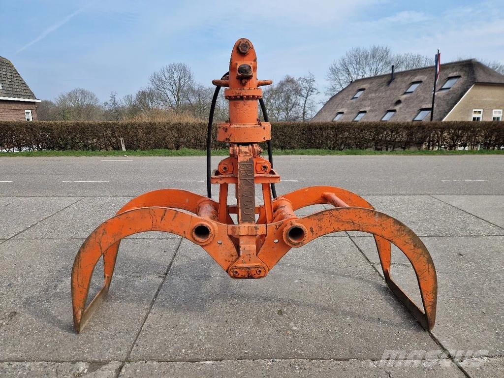 Atlas en O&K hydraulische bomenklemmen ملزمات بكرة