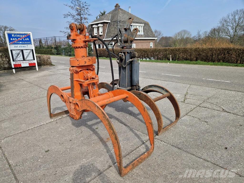 Atlas en O&K hydraulische bomenklemmen Abrazaderas de rodillo