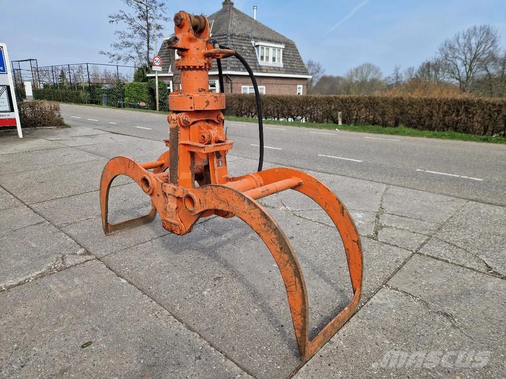 Atlas en O&K hydraulische bomenklemmen Abrazaderas de rodillo
