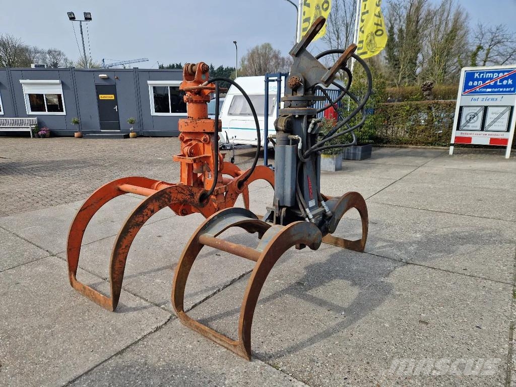 Atlas en O&K hydraulische bomenklemmen ملزمات بكرة