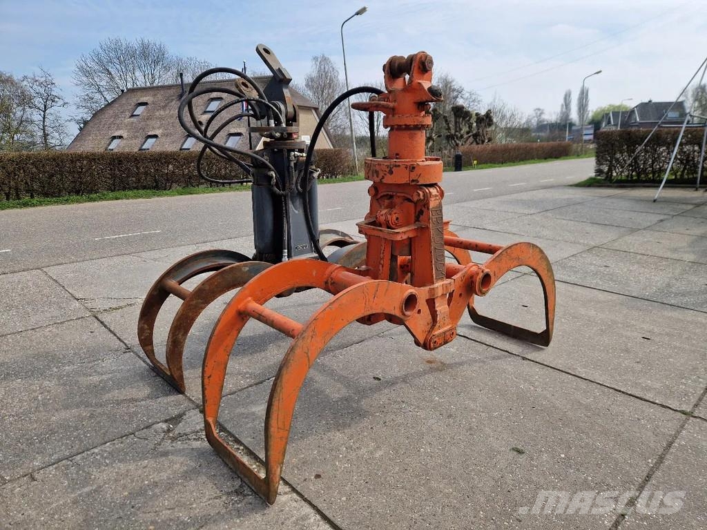 Atlas en O&K hydraulische bomenklemmen ملزمات بكرة