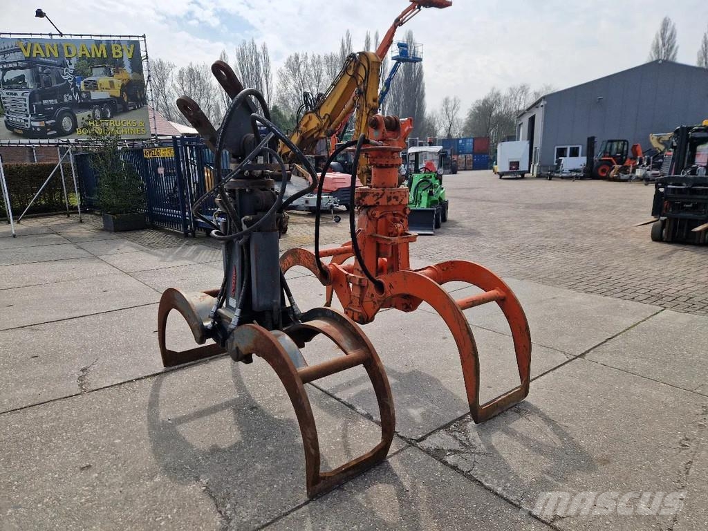 Atlas en O&K hydraulische bomenklemmen ملزمات بكرة