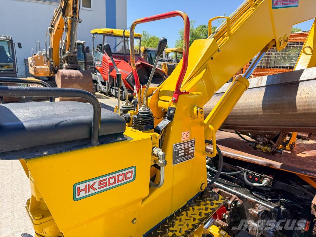 Griesser HK5000 Heckbagger Zapfwelle Mini excavadoras < 7t
