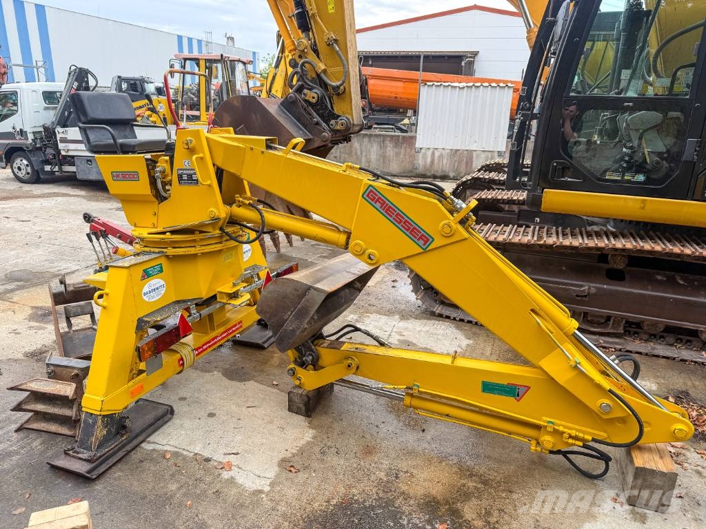 Griesser HK5000 Heckbagger Zapfwelle Mini excavadoras < 7t