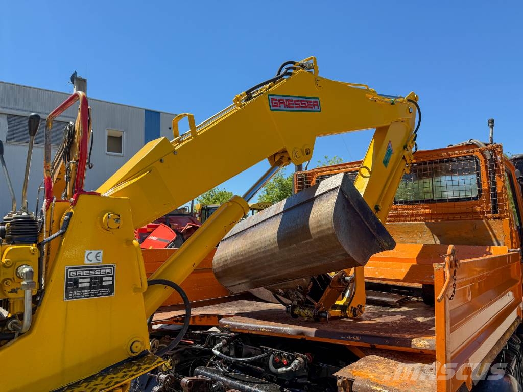Griesser HK5000 Heckbagger Zapfwelle Mini excavadoras < 7t