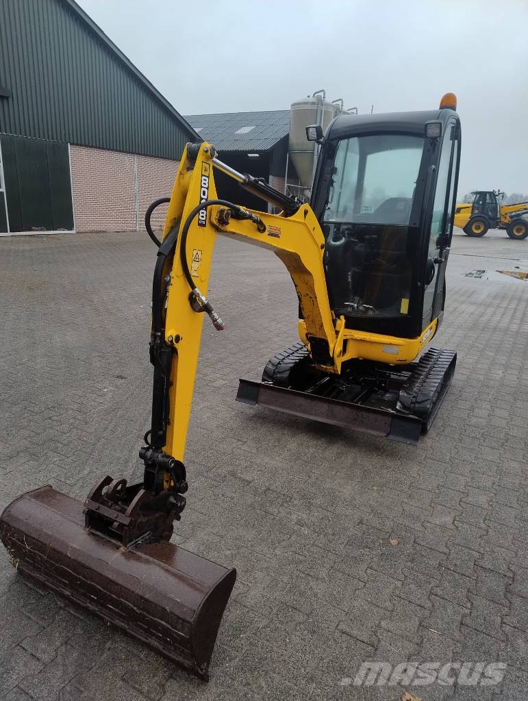 JCB 8018 CTS Mini ekskavatörler, 7 tona dek