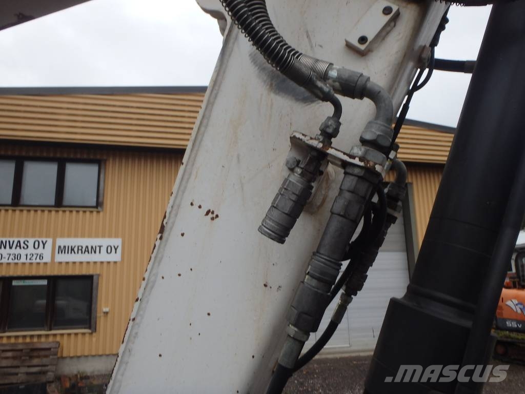 Bobcat E 85 Engcon pihdeillä Midibagger 7t - 12t