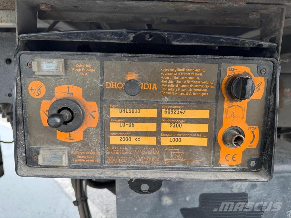 Volvo FL 240 4X2 + DHOLLANDIA DHLSU11 LIFT 2000KG Camiones con caja de remolque