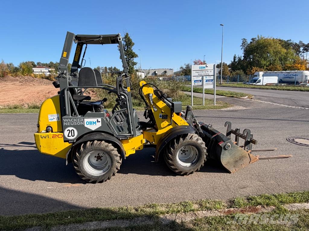 Wacker Neuson WL 20 Incarcator pe pneuri