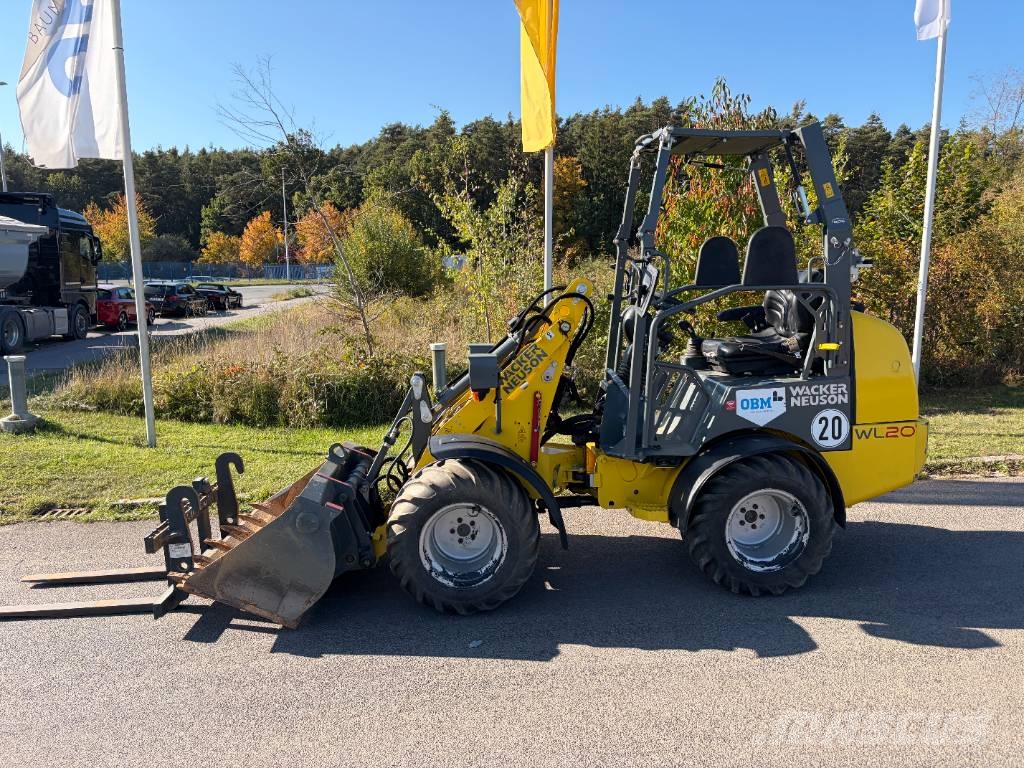 Wacker Neuson WL 20 Incarcator pe pneuri