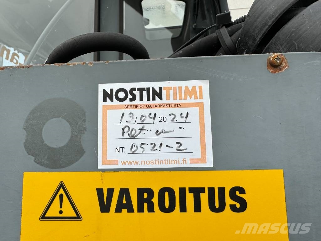 Lännen 8600E PYÖRITTÄJÄ, NOSTIN YM. Graaf-laadcombinaties