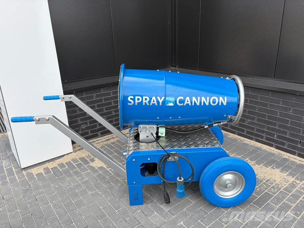 MB Crusher Dustcontrol Spraycannon 25 Páramentesítő rendszerek