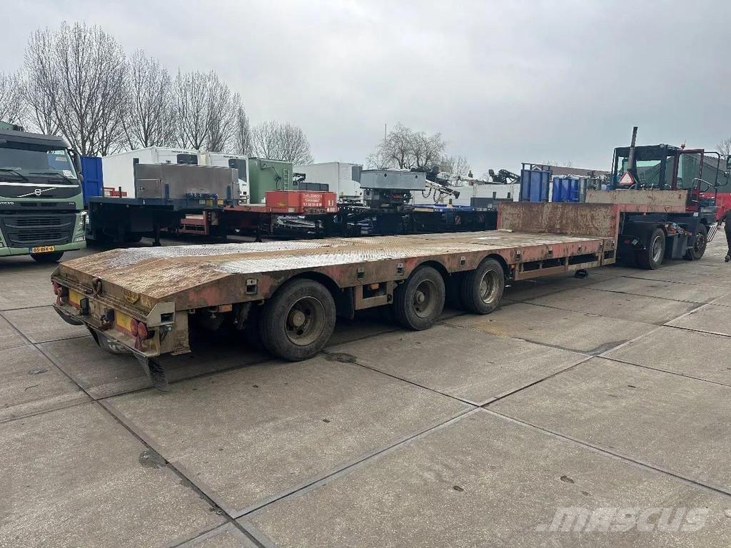 Broshuis 31N55A EXTENDABLE - LAST AXLE STEERING Semirremolques de carga baja