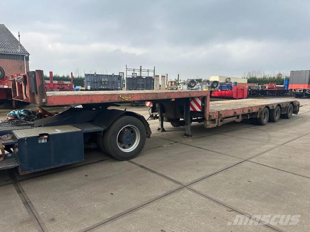 Broshuis 31N55A EXTENDABLE - LAST AXLE STEERING Semirremolques de carga baja