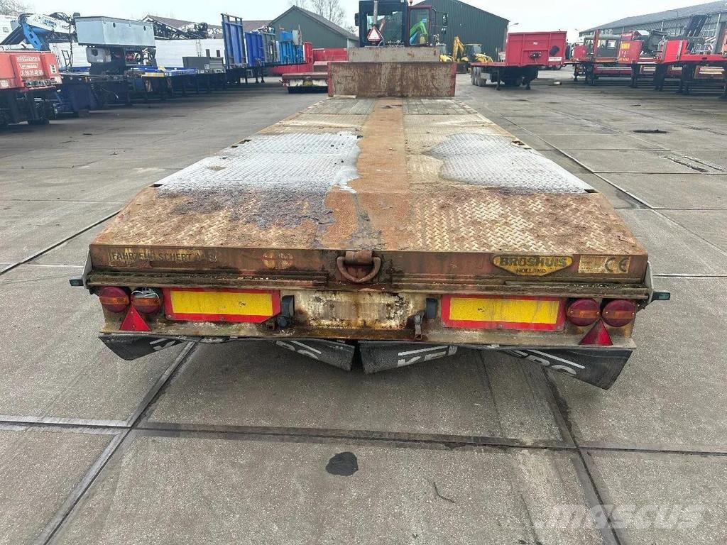 Broshuis 31N55A EXTENDABLE - LAST AXLE STEERING Semirremolques de carga baja