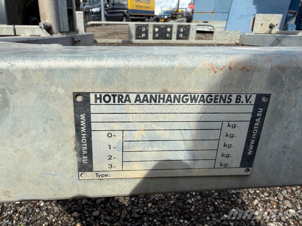 Hotra EA02. Haspelwagen Kitos priekabos