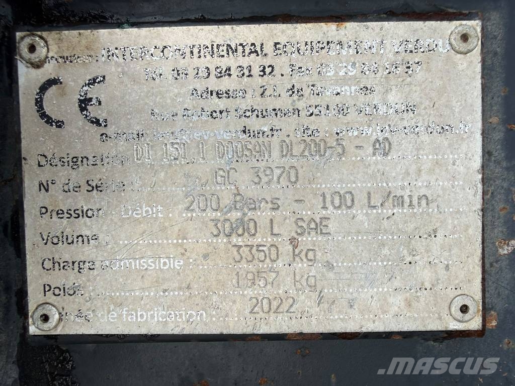 Doosan DL 200-7 //BJ. 2021/7460H/ZSA/Hochkippschaufel Radlader