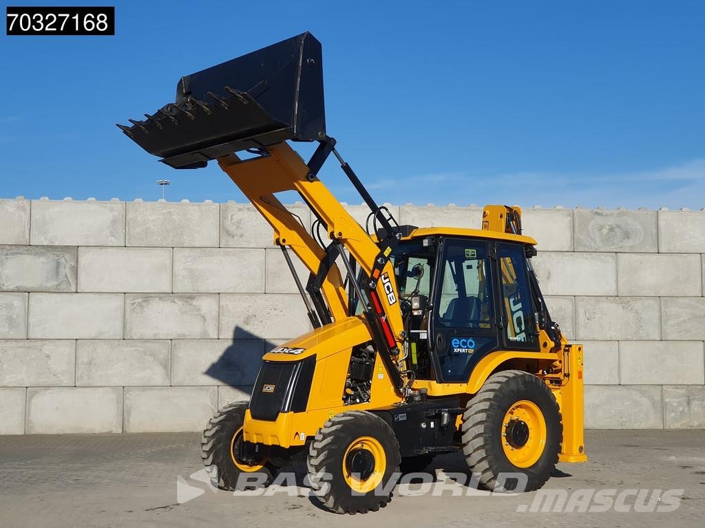 JCB 3DX PLUS 4WD - 4/1 BUCKET - TELESCOPIC STICK - HP Retrocargadoras