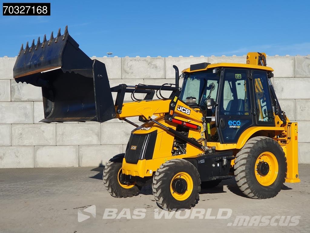 JCB 3DX PLUS 4WD - 4/1 BUCKET - TELESCOPIC STICK - HP Retrocargadoras