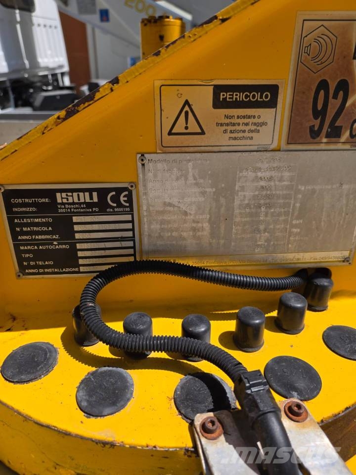 Isoli PNT 205 Truck mounted platforms