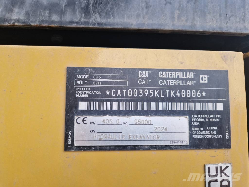 CAT 395 Bagri goseničarji