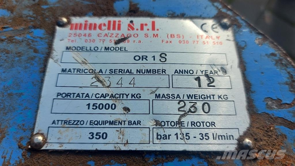 Minelli S.R.L. OR1S - Orange peel grab/Mehrschalengreifer/ Grijpers