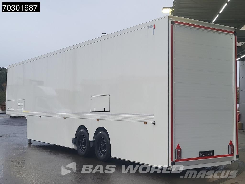 Langendorf SD2 NEW RaceTrailer 2500kg Tailgate نصف مقطورات ذات هيكل صندوقي
