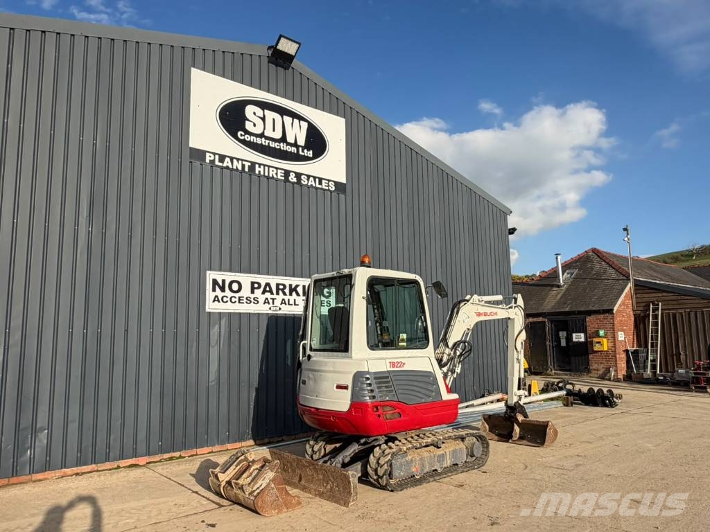 Takeuchi TB 228 Mini rýpadla < 7t